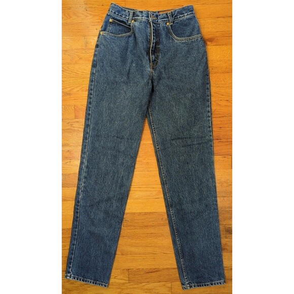 VINTAGE Lawman Women's Western Superior Fit Denim Jeans Sz 11 Cowgirl 34" Inseam - Picture 1 of 9